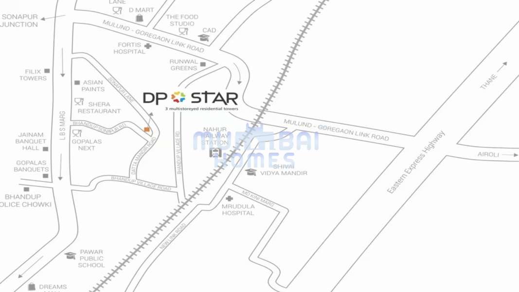 DP Star Trinetra Project in Bhandup West