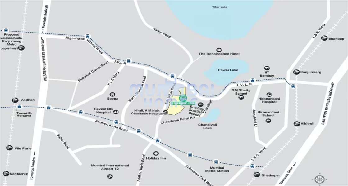 L And T Emerald Isle T15 Project in Powai