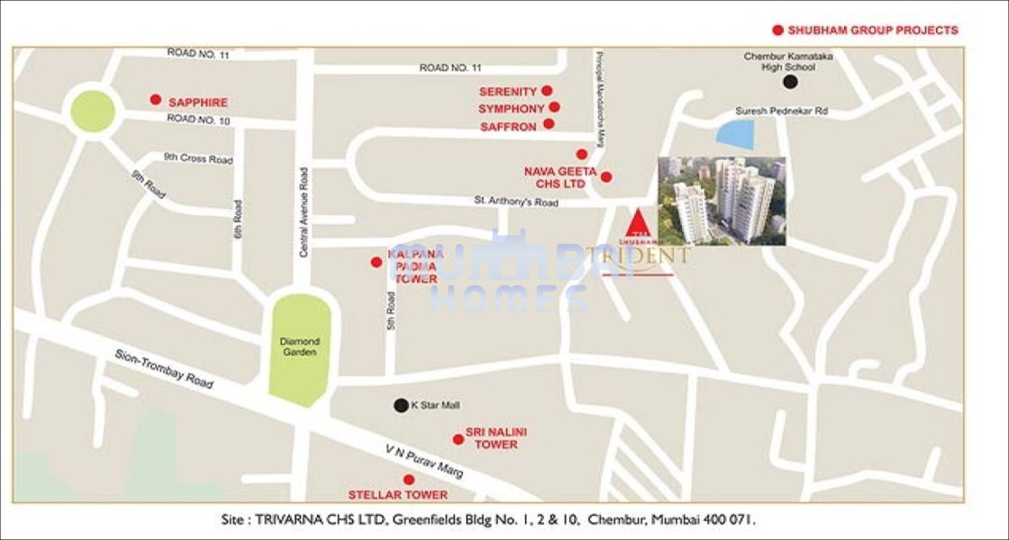 Shubham Trident Sundew Sunrise And Sunglow Project in Chembur